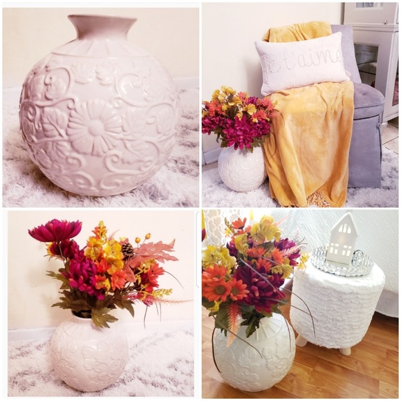 Home Goods Other - Vintage Ceramic Flower Pot Vase for Indoor/Outdoor
